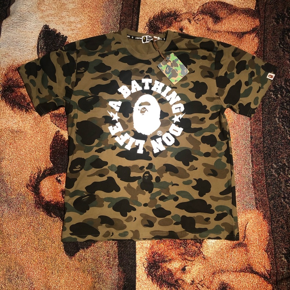 BAPE X DONLIFE CAMO TEE ✨